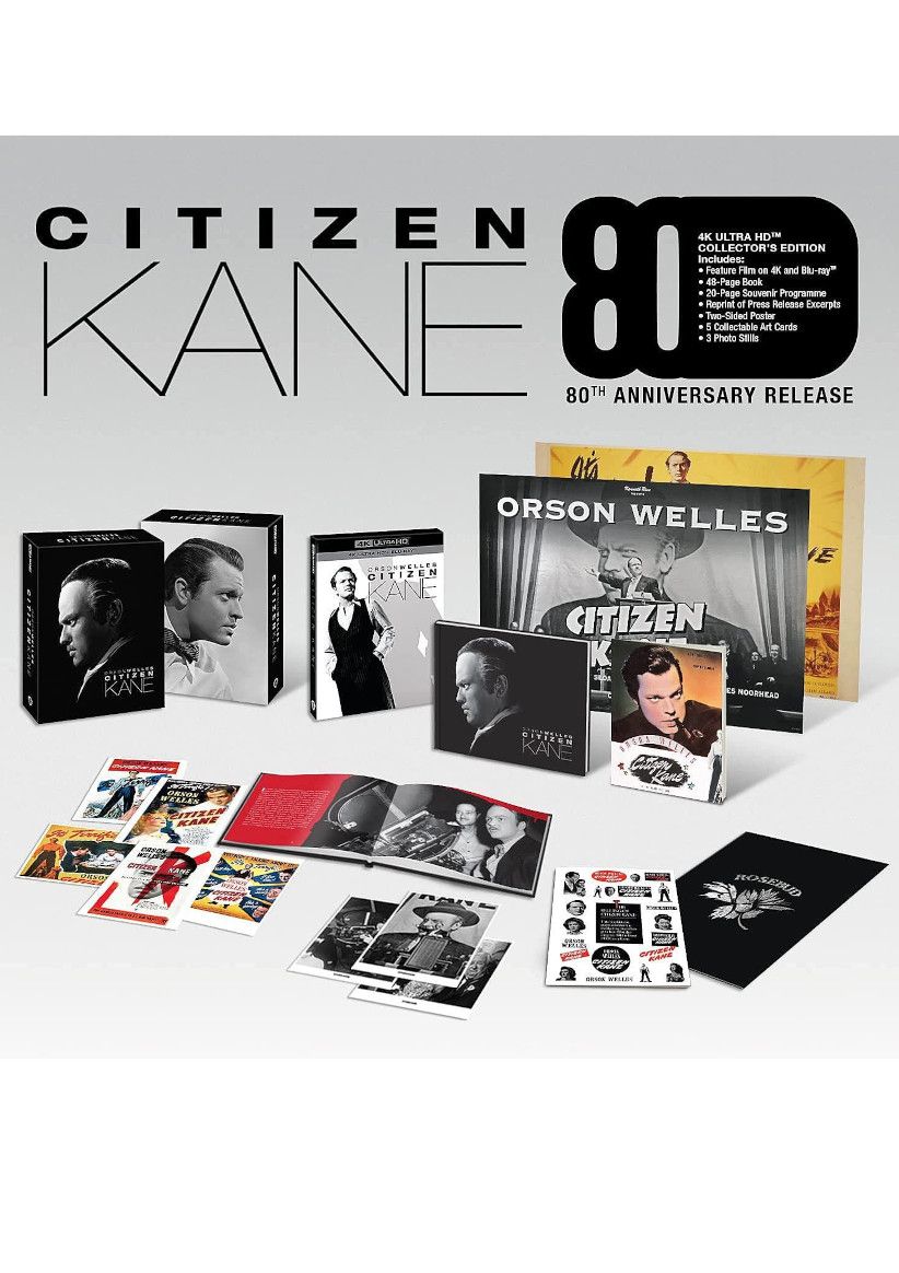 Citizen Kane: 80th Anniversary Collectors Edition (4K Ultra-HD + Blu-ray) on 4K UHD